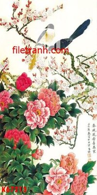 File tranh File gốc in tranh nền tường tổng hợp K67213 (bản gốc) treo phòng ăn