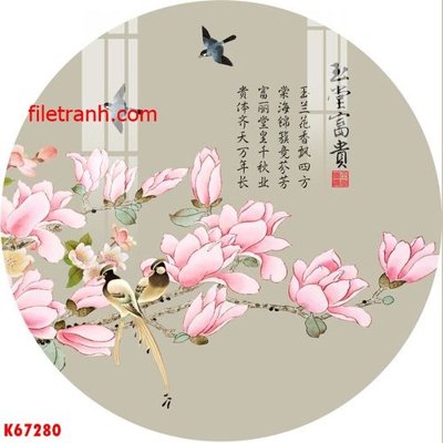 File gốc File gốc in tranh nền tường tổng hợp K67280 (phong cách) cổ điển