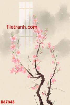 Ảnh gốc File gốc in tranh nền tường tổng hợp K67346 (siêu chi tiết) để in ấn