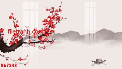 File tranh PSD File gốc in tranh nền tường tổng hợp K67348 chất lượng cao