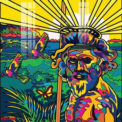 File gốc File gốc in tranh nền tường tổng hợp K67496 (in 3D) nghệ thuật