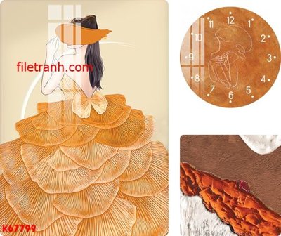 Tải file File gốc in tranh nền tường tổng hợp K67799 (gốc) in ấn chất lượng