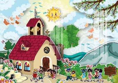 Tải file File gốc in tranh tổng hợp K6824 (PSD) cho in tranh 3D