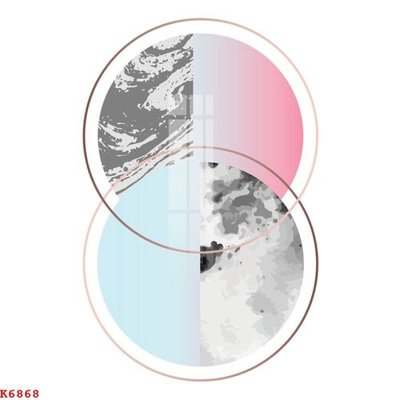 File gốc File gốc in tranh tổng hợp K6868 (vector) cho in ấn