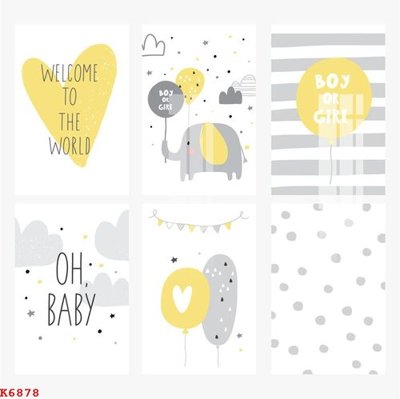 File in ấn File gốc in tranh tổng hợp K6878 (bản gốc) cao cấp