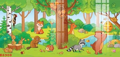 File gốc File gốc in tranh tổng hợp K6908 (chủ đề hiện đại) trang trí