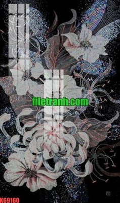 File tranh File gốc in tranh nền tường tổng hợp K69160 (ảnh gốc) in trần 3D