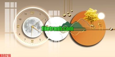 File gốc File gốc in tranh nền tường tổng hợp K69216 (AI/EPS) cho in ấn