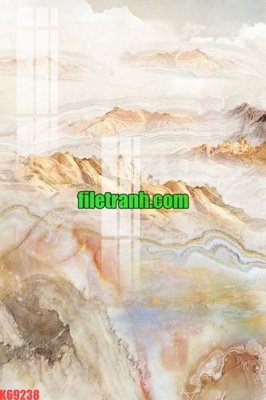 File in mica File gốc in tranh nền tường tổng hợp K69238 (bản gốc) sắc sảo