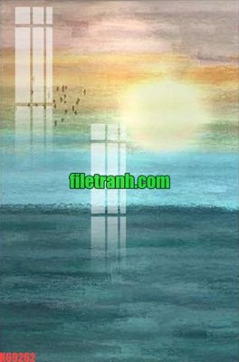 File tranh File gốc in tranh nền tường tổng hợp K69262 (gốc) in film