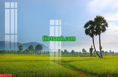 Tải file tranh gốc File gốc in tranh nền tường tổng hợp K69355 chất lượng cao