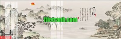 File gốc File gốc in tranh nền tường tổng hợp K69448 (trang trí) cho phòng khách