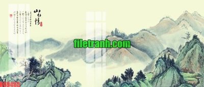 Ảnh gốc File gốc in tranh nền tường tổng hợp K69465 (siêu chi tiết) để in ấn