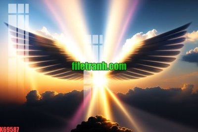 Ảnh gốc File gốc in tranh nền tường tổng hợp K69587 (độ nét cao) in tráng gương