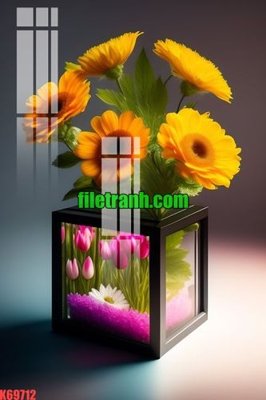 File tranh in tráng gương File gốc in tranh nền tường tổng hợp K69712 (siêu nét)