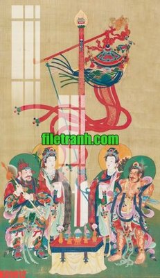 File tranh File gốc in tranh nền tường tổng hợp K69812 (ảnh gốc) in trần nhà