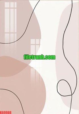 File gốc File gốc in tranh nền tường tổng hợp K69988 (in tráng gương) hiện đại