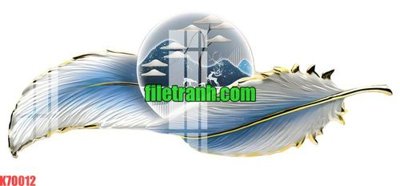 Ảnh gốc File gốc in tranh nền tường tổng hợp K70012 (độ nét cao) in tráng gương