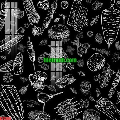 Tải file File gốc in tranh nền tường tổng hợp K70106 (PSD) cho in tranh kính