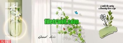 File tranh File gốc in tranh nền tường tổng hợp K70216 (ảnh gốc) in trần 3D
