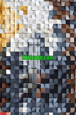 File tranh File gốc in tranh nền tường tổng hợp K70411 (bản gốc) in lụa 5D
