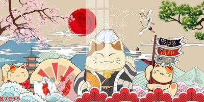 File tranh gốc in trần nhà File gốc in tranh tổng hợp K7079 3D