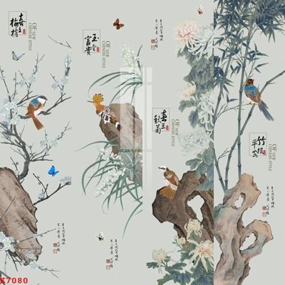 File gốc File gốc in tranh tổng hợp K7080 cho in ấn và thiết kế