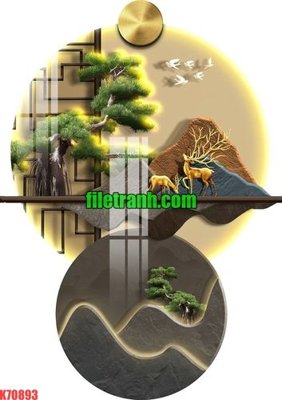 File in ấn chuyên nghiệp File gốc in tranh nền tường tổng hợp K70893 (file gốc)