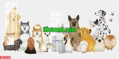 File tranh File gốc in tranh nền tường tổng hợp K70901 (gốc) in film