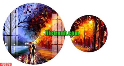 File tranh File gốc in tranh nền tường tổng hợp K70920 (gốc) in vải canvas