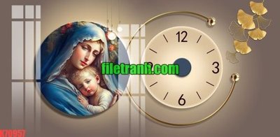 Hình ảnh file gốc File gốc in tranh nền tường tổng hợp K70957 cho in UV