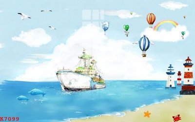 Tải file File gốc in tranh tổng hợp K7099 (PSD) cho in tranh 3D