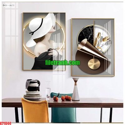 File gốc File gốc in tranh nền tường tổng hợp K71044 (phong cách) tối giản