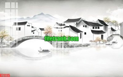 File tranh File gốc in tranh nền tường tổng hợp K71115 (file gốc) chuẩn màu in