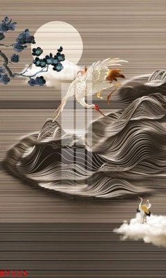 File gốc File gốc in tranh tổng hợp K7113 (in lụa) chi tiết cao