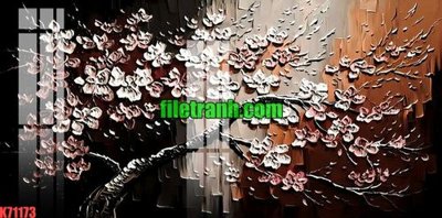 File tranh File gốc in tranh nền tường tổng hợp K71173 (bản gốc) treo phòng ăn