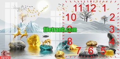 File tranh in mica File gốc in tranh nền tường tổng hợp K71220 (độ phân giải cao)