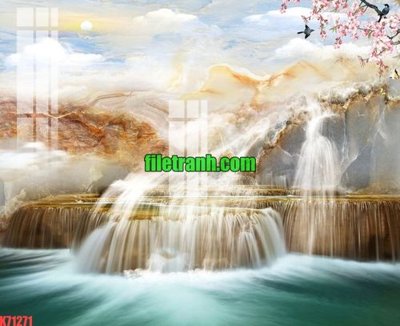 File gốc File gốc in tranh nền tường tổng hợp K71271 cho in ấn và thiết kế