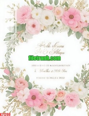 Ảnh gốc File gốc in tranh nền tường tổng hợp K71299 (độ nét cao) in mica