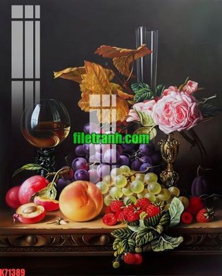 Ảnh gốc File gốc in tranh nền tường tổng hợp K71389 (độ nét cao) in tráng gương