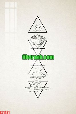 Tải file File gốc in tranh nền tường tổng hợp K71431 (PSD) cho in ấn quảng cáo