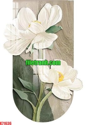 Download file gốc File gốc in tranh nền tường tổng hợp K71636 (in lụa) tranh 3D