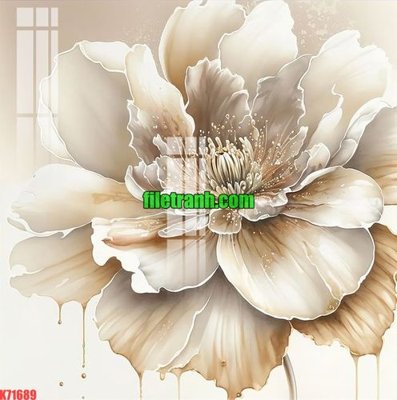 File in trần File gốc in tranh nền tường tổng hợp K71689 (bản gốc) hoa văn