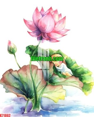 File tranh File gốc in tranh nền tường tổng hợp K71862 (gốc) chủ đề trẻ em