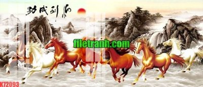 File in trần File gốc in tranh nền tường tổng hợp K72093 (file gốc) phong thủy