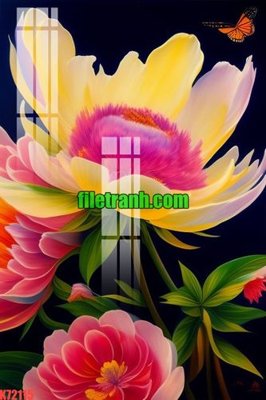 File tranh File gốc in tranh nền tường tổng hợp K72115 (ảnh gốc) in trần 3D