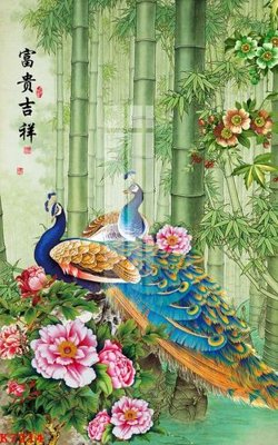 File gốc File gốc in tranh tổng hợp K7214 (vector) cho in ấn