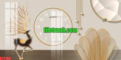 File in trần File gốc in tranh nền tường tổng hợp K72164 (file gốc) hoa văn 3D