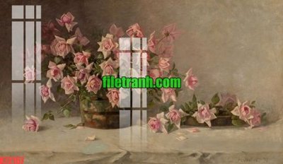 File gốc in mica File gốc in tranh nền tường tổng hợp K72167 chất lượng