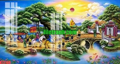 File gốc File gốc in tranh nền tường tổng hợp K72168 (AI/EPS) cho in ấn